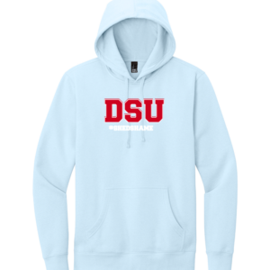 DSU #SHEDSHAME Hoodie in ice blue